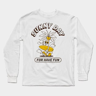 Sunny day for have fun Long Sleeve T-Shirt